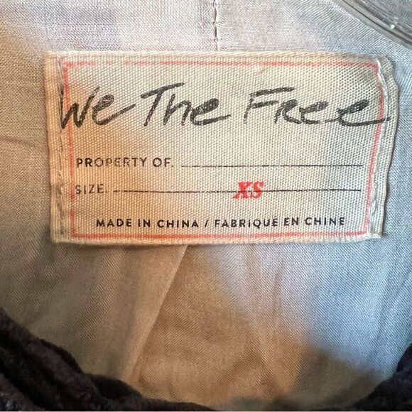 Free People Dusk Till Dawn Black Velvet Jacket - Picture 5 of 12